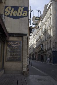 Extérieur du Polidor, restaurant pas cher et historique de Paris